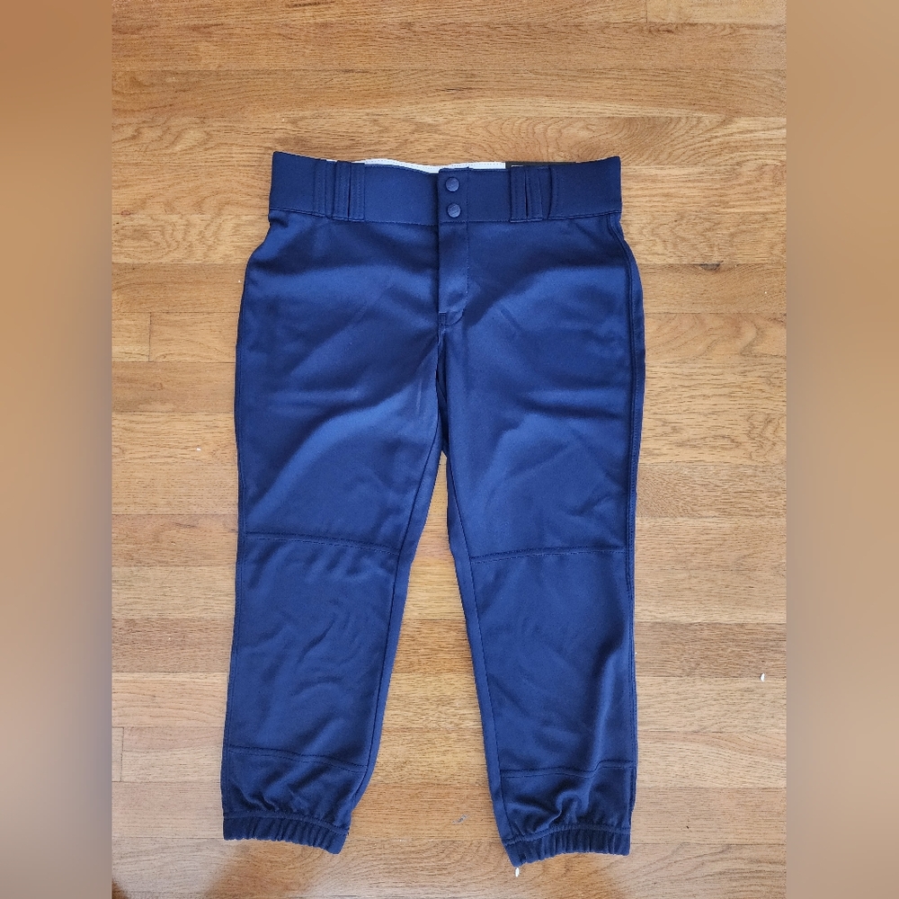 Y - Champion Navy Blue Athletic Pants Softball Pants